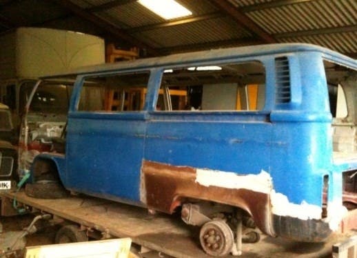 Volkswagen Late Bay - v rare Silverfish
